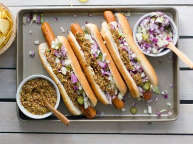 Hot dog vegetariano, receta paso a paso