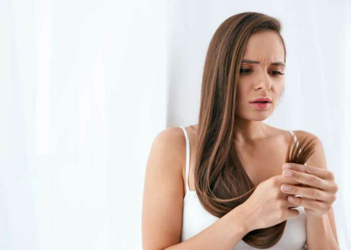 Mujer cabello orzuela