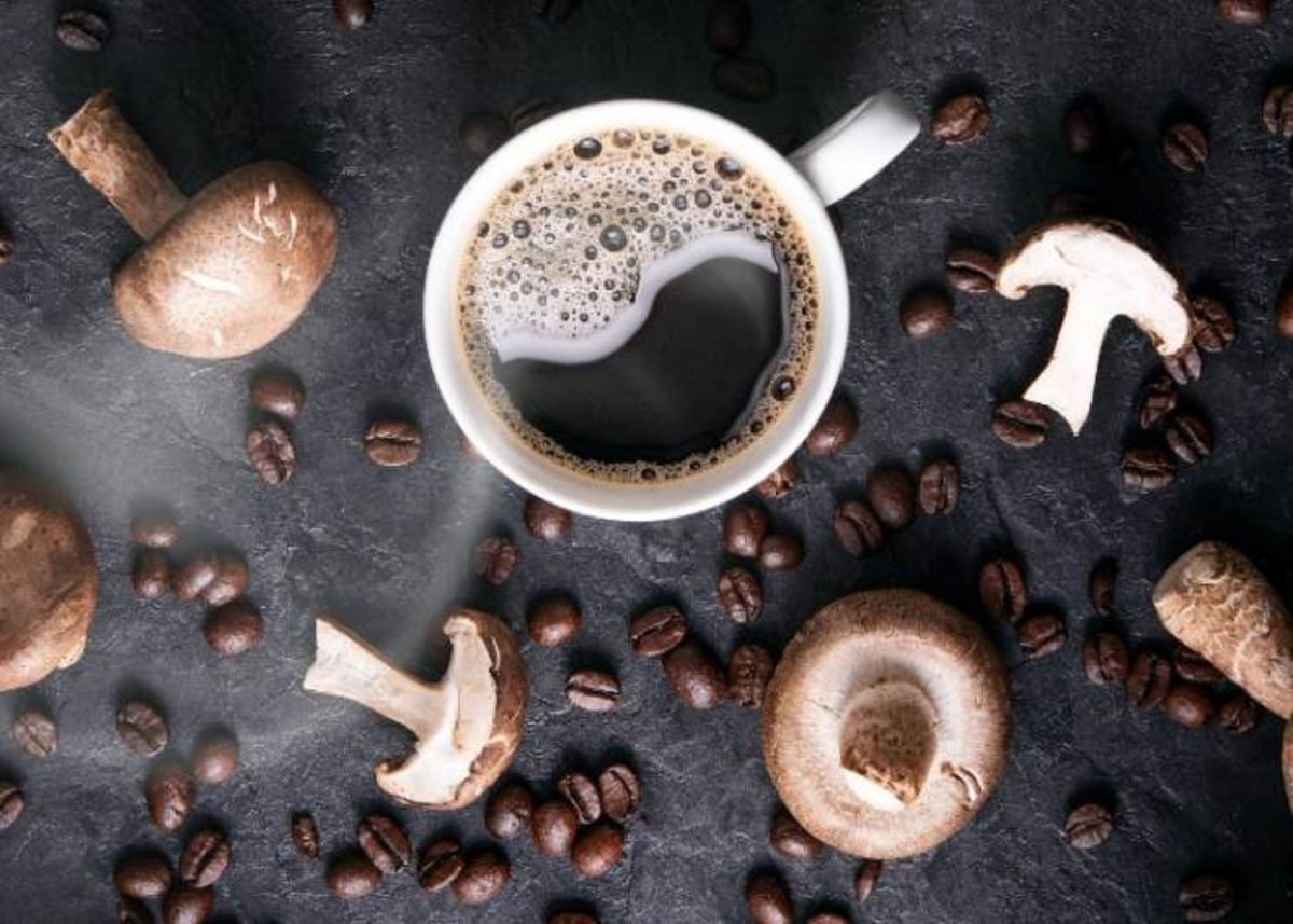 Café con setas