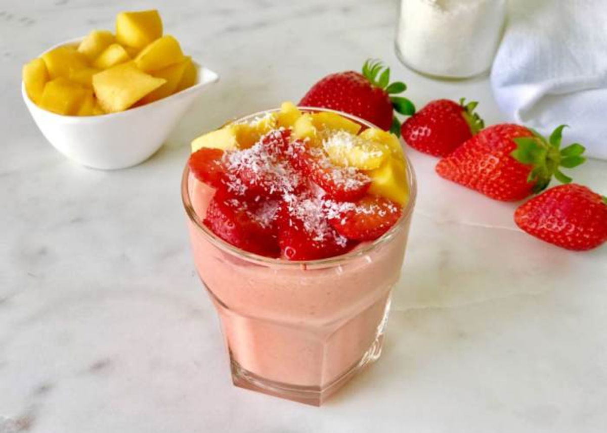 Vaso bebida fitness