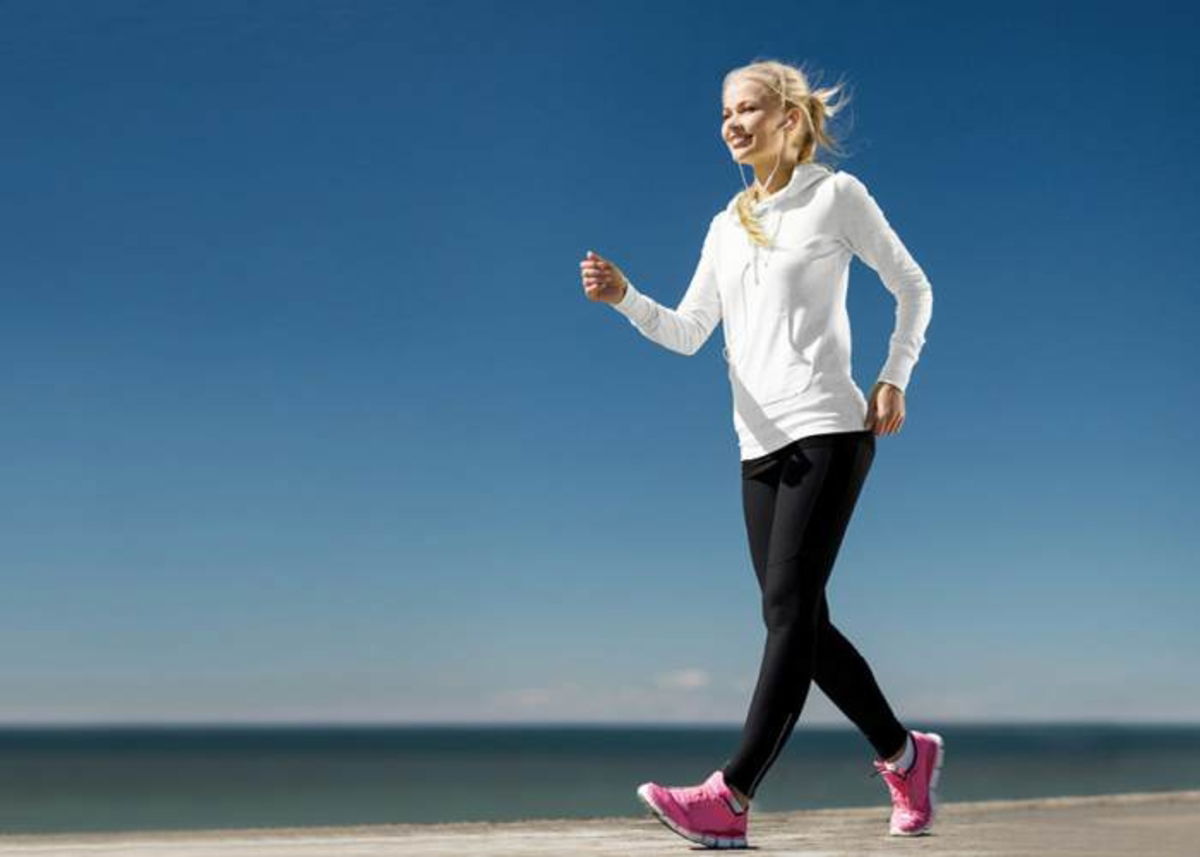 Mujer realizando ejercicio