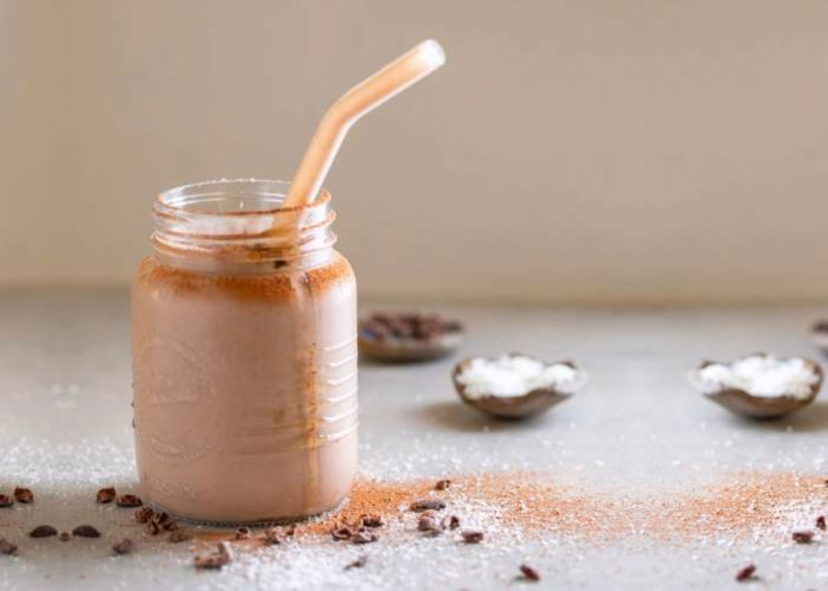Smoothie de café y coco