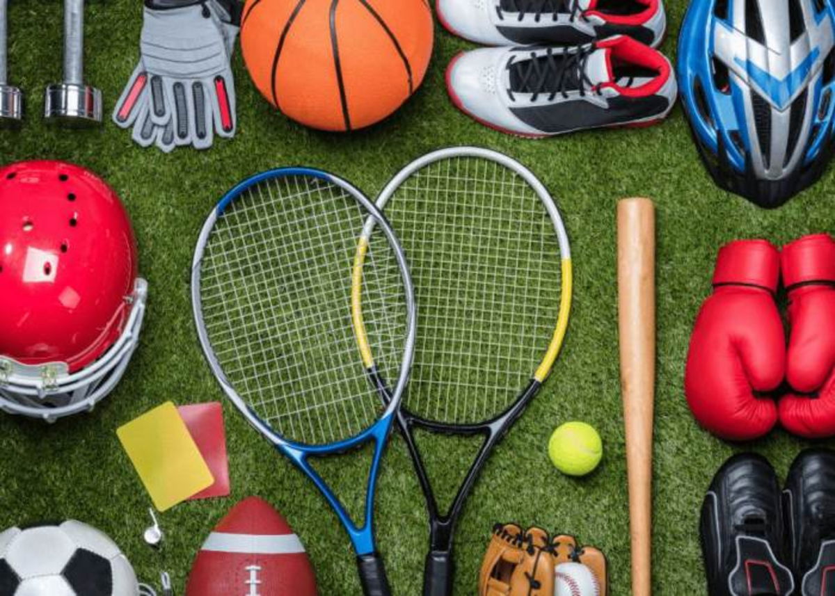 Herramientas de varios deportes