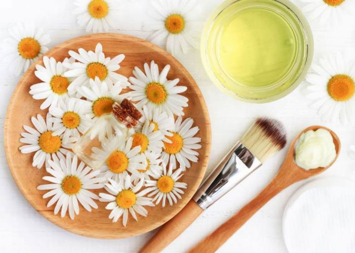 Mascarillas con flores