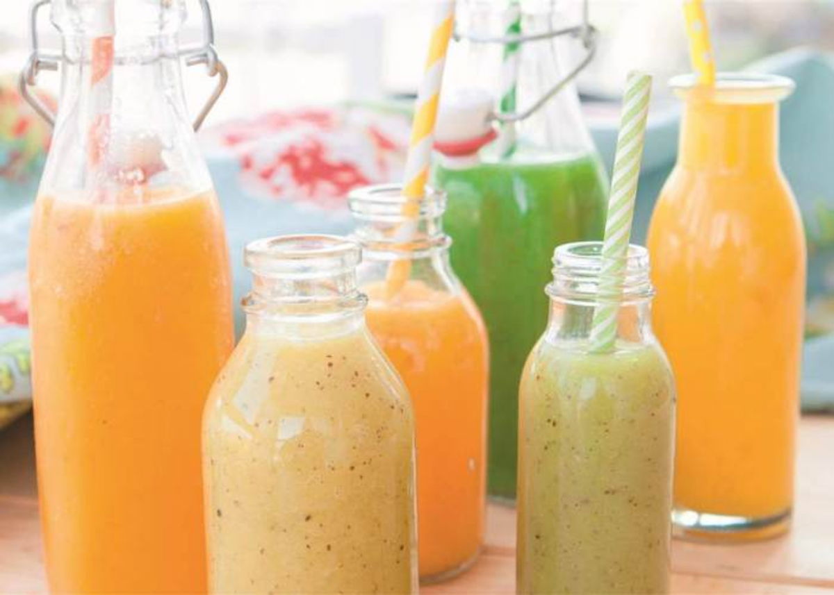 Botellas de zumos