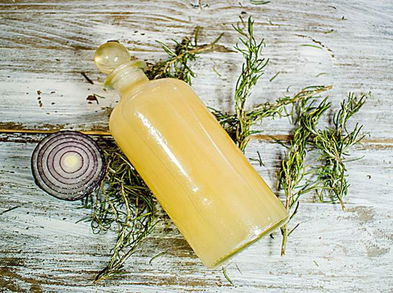 Crecimiento del cabello con champú de cebolla