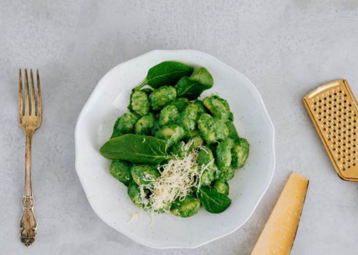 Plato gnocchi vegano