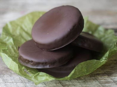 Recetas saludables de galletas de chocolate y menta