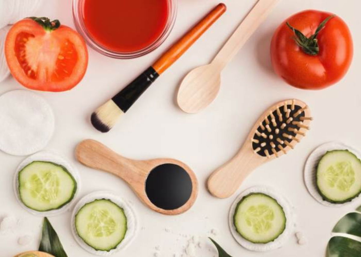 Peeling tomate y pepino