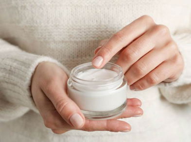 Crema casera con ceramidas para una piel seca