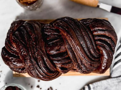 Babka de chocolate, receta vegana paso a paso