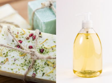 ¿Qué es mejor, jabón en barra o líquido?