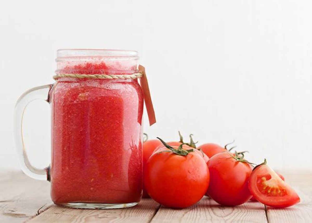 Zumo tomate desintoxicar