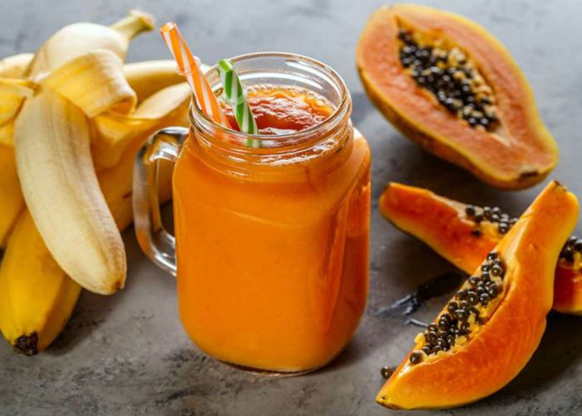 Batido de papaya