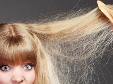 ¿Cómo evitar el efecto eléctrico en el cabello?