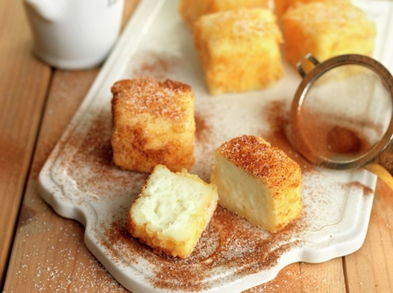 Leche frita baja en calorías