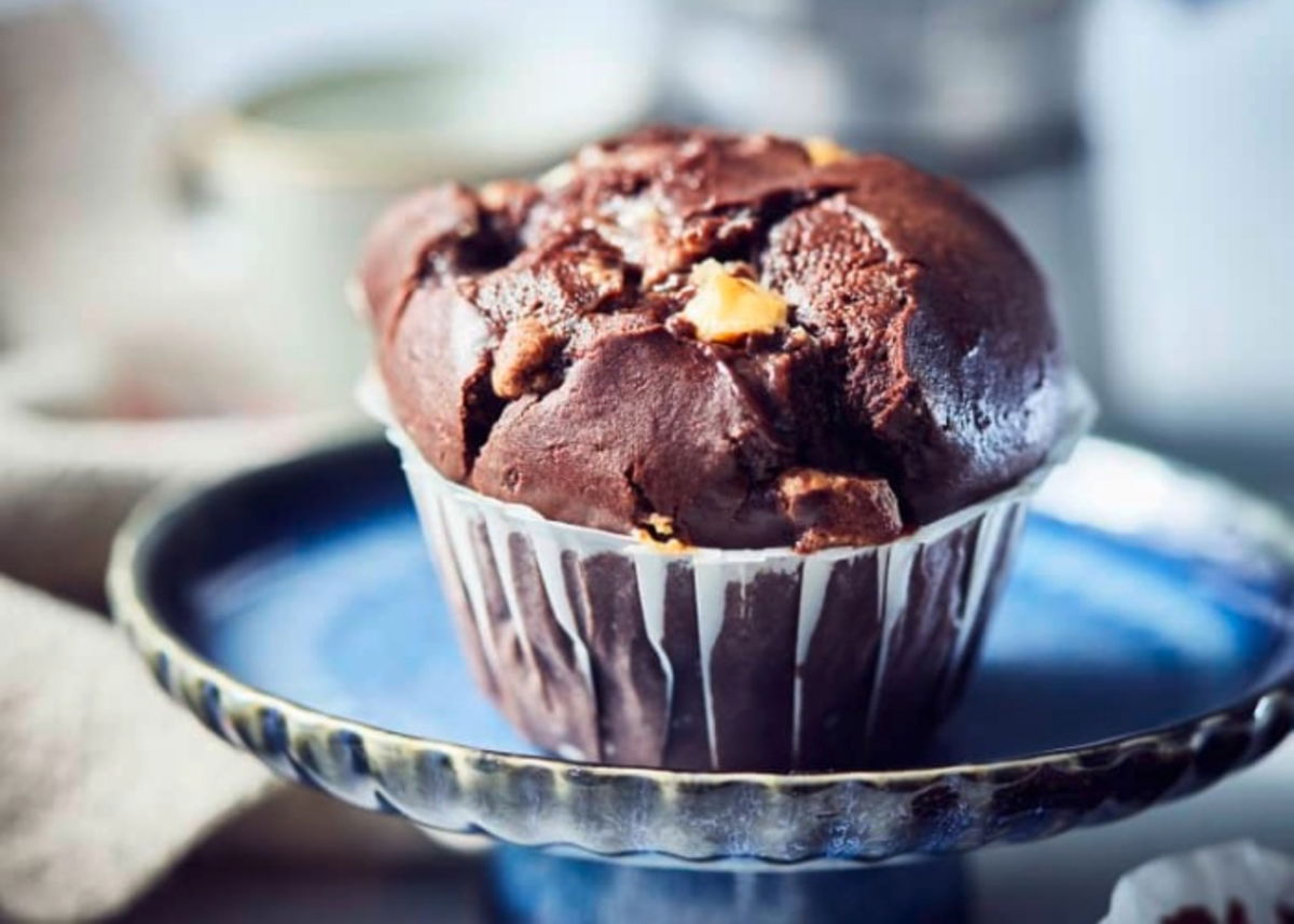 Muffin-de-chocolate
