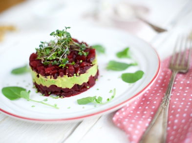 Tartar de remolacha, receta paso a paso