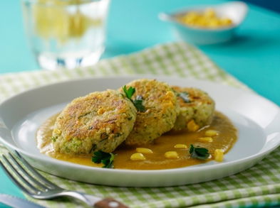Tortitas de quinoa y puerro sin gluten