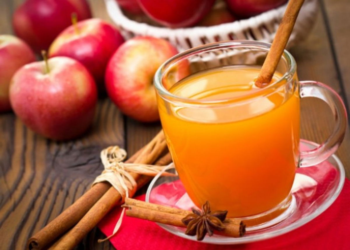 Bebida con canela