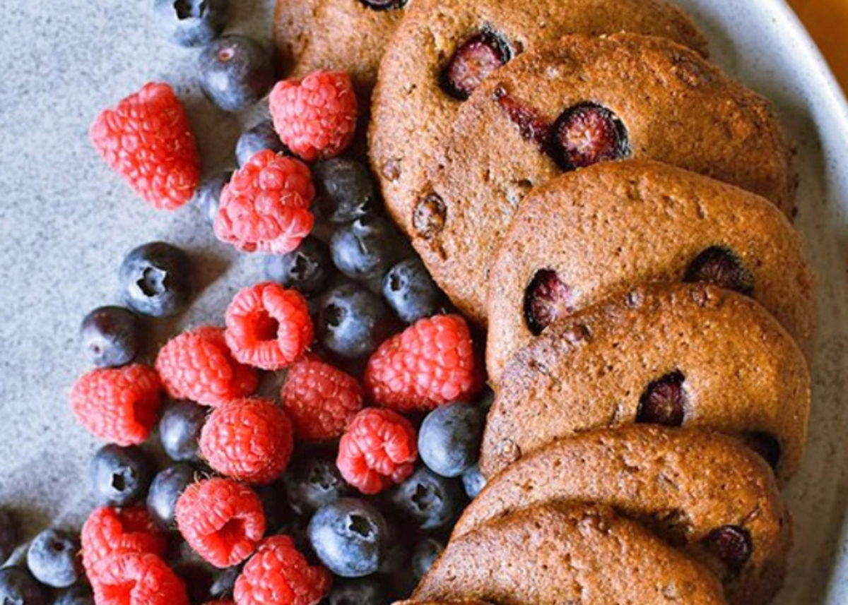 Galletas de frutos del bosques