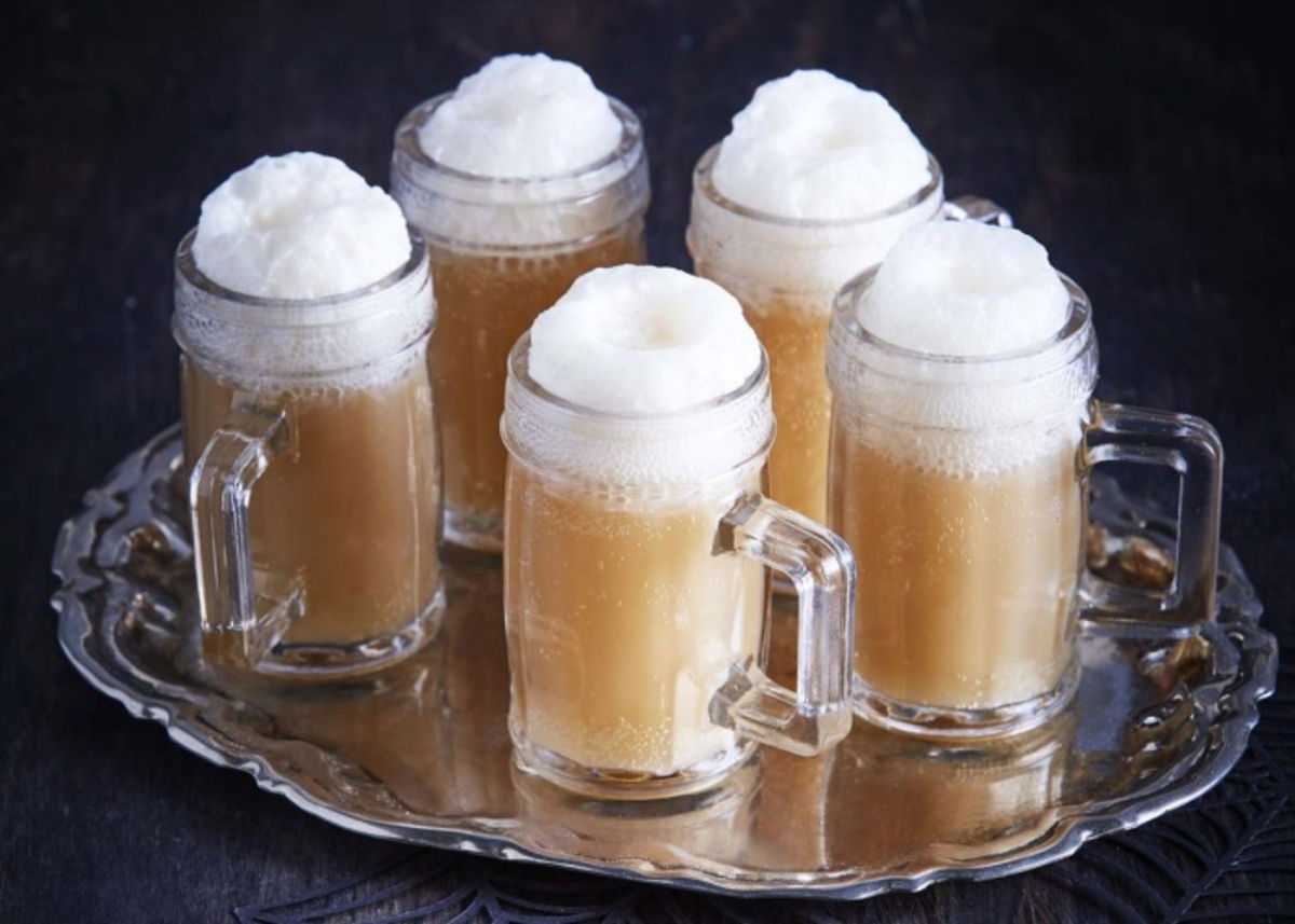 Tarros con cerveza vegana