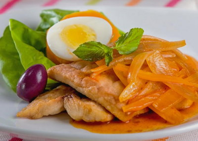 Escabeche de pescado, receta paso a paso
