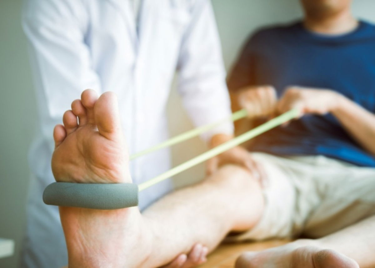 Persona con espasticidad