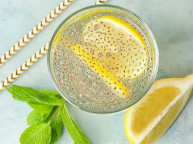 Batido de cítricos y semillas de chía