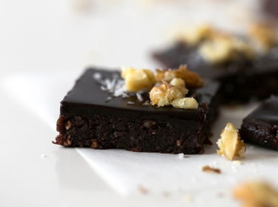 Brownies crudiveganos, receta paso a paso