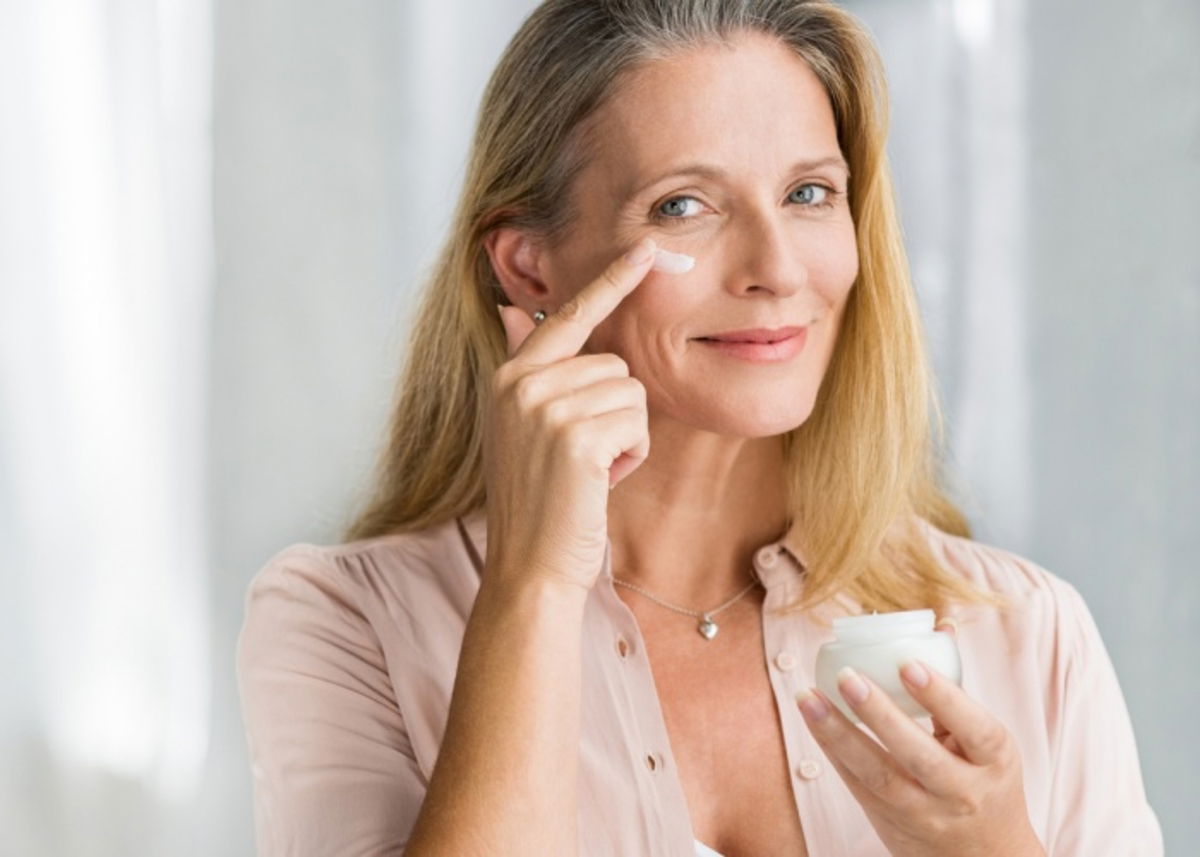 Mujer crema casera