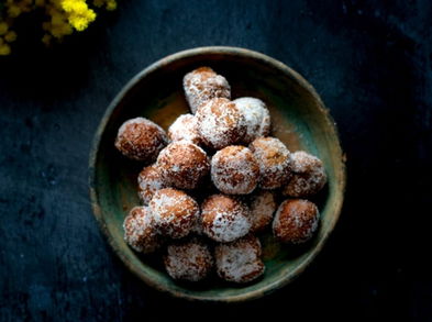 Buñuelos veganos, receta paso a paso